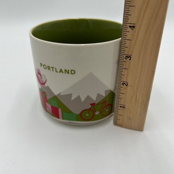 Starbucks 2013 You Are Here Collector's Series Mug Portland OR Mug Bridges Roses - Picture 8 of 9